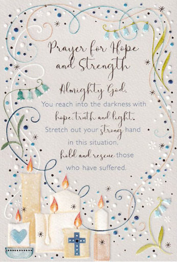 Picture of PRAYER FOR HOPE AND STRENGTH  CARD